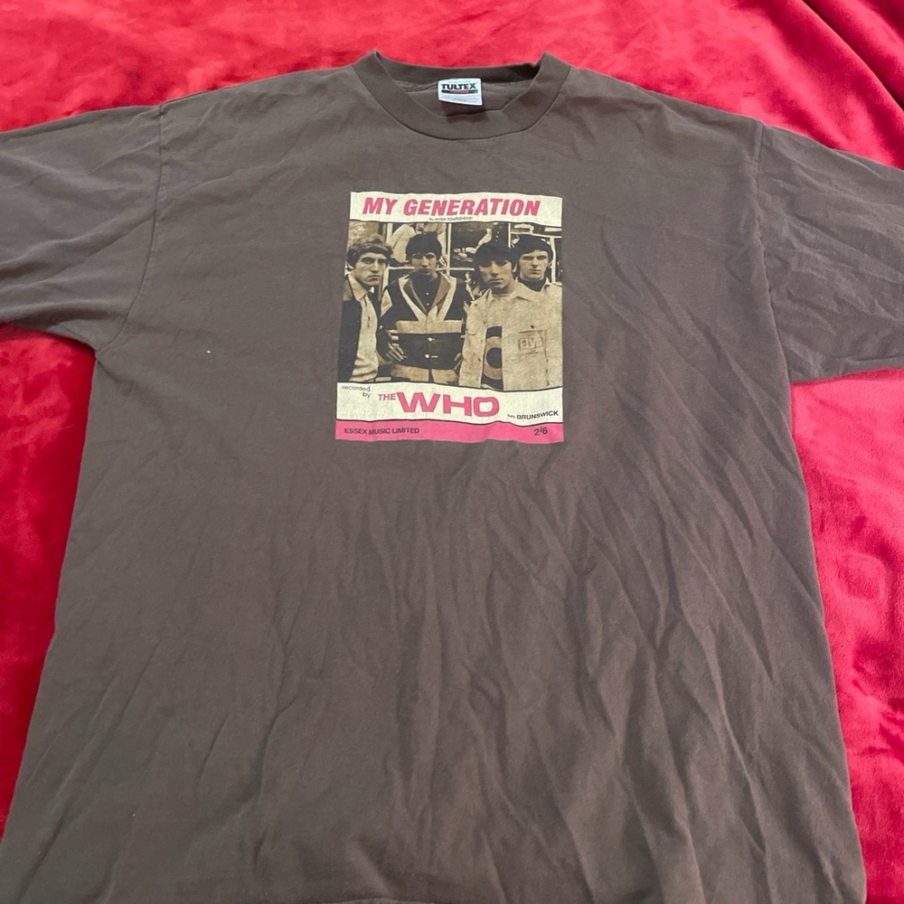 JEM Dark Brown 'The Who' Graphic Tee